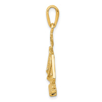 14k Scales of Justice Pendant-K1789