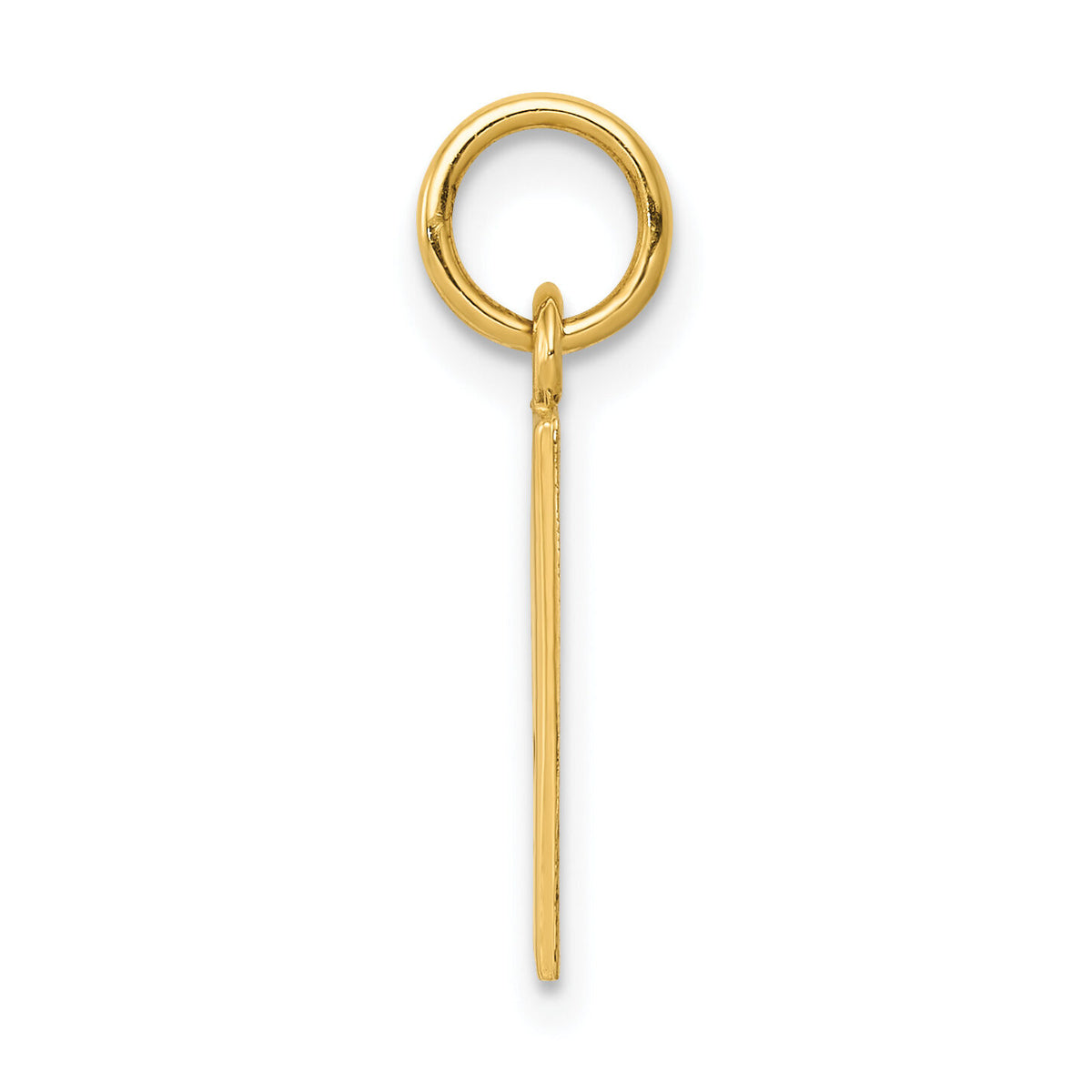 14k Enameled Ace of Spades Card Charm-K1874