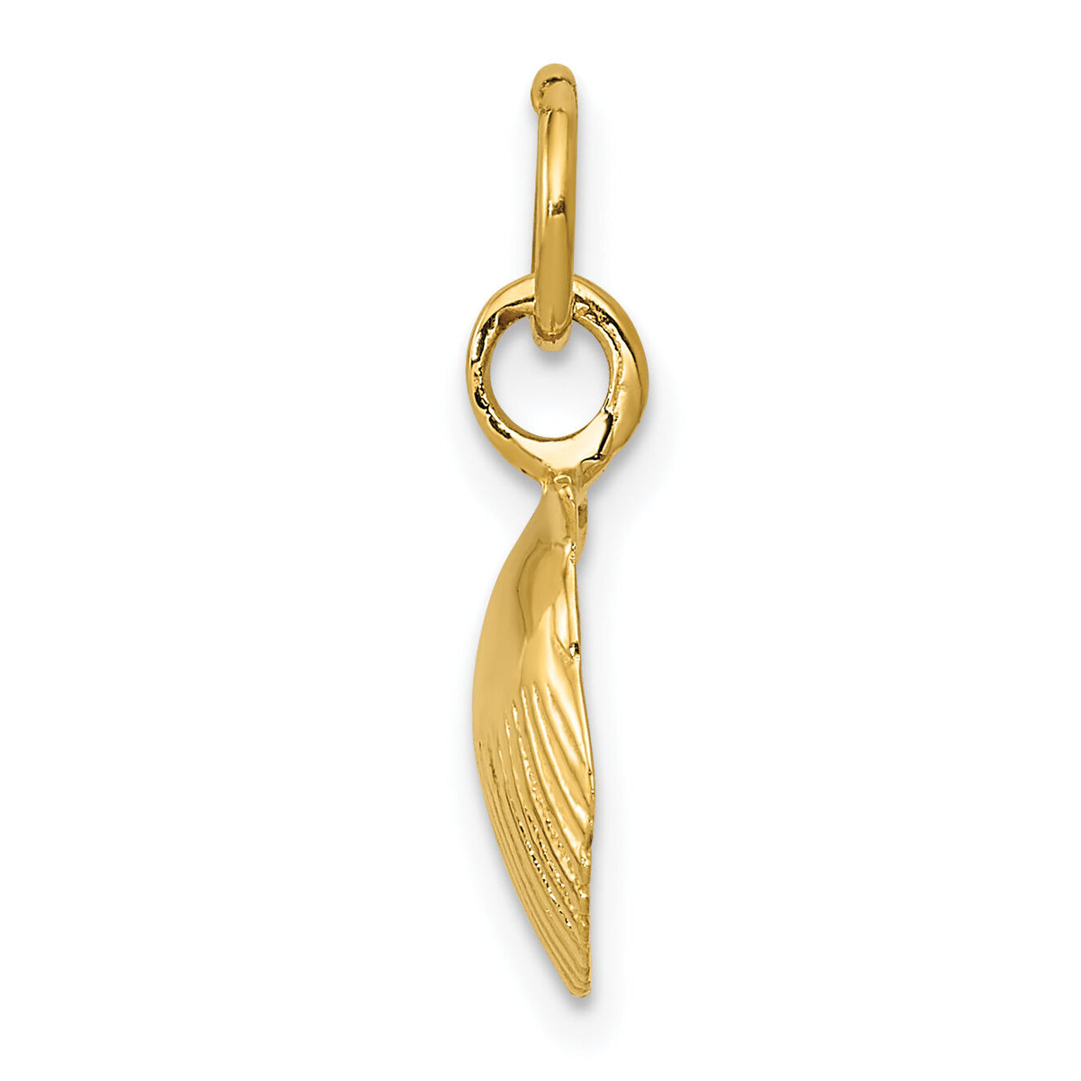 14k Seashell Pendant-K1900