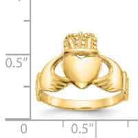 14k Ladies Claddagh Ring-K2066