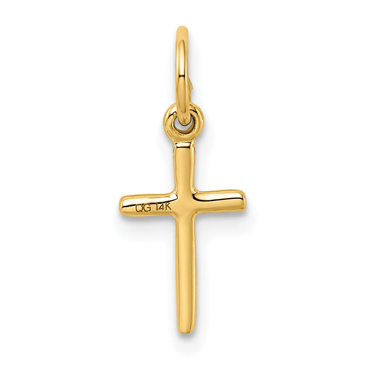 14k Small Cross Charm-K2280