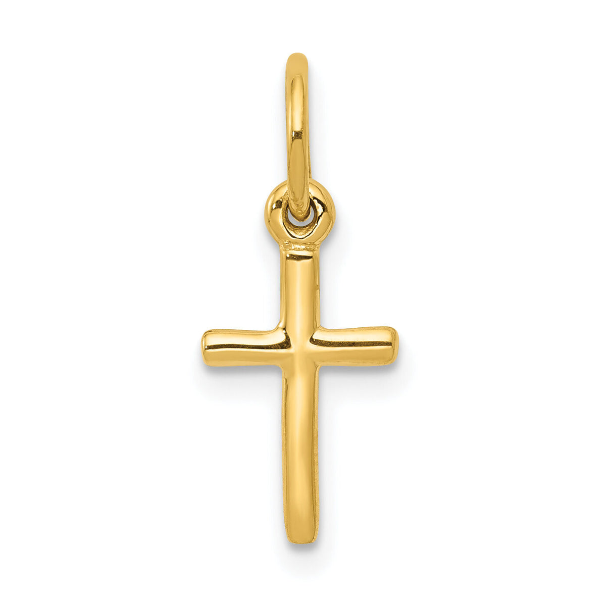 14k Small Cross Charm-K2280