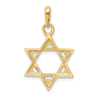 14k Star of David Pendant-K2298