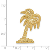 14k Palm Tree Slide-K2498