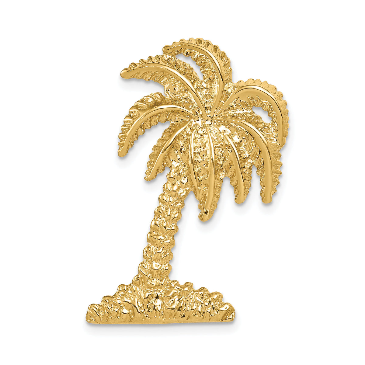 14k Palm Tree Slide-K2498