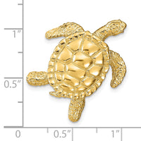 14k Sea Turtle Slide-K2499