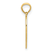 14K Polished Heart Pendant-K2522