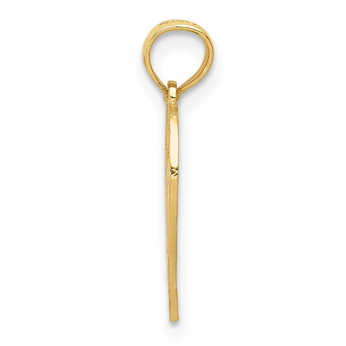 14k 60 Heart Pendant-K2616