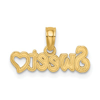 14k Sweet Heart Charm-K2619