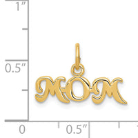 14k MOM Charm-K2630