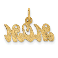 14k MOM Charm-K2632