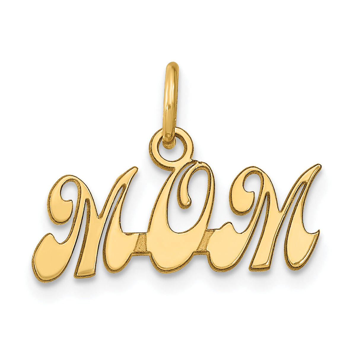 14k MOM Charm-K2632
