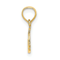14k #1 MADRE  Charm-K2636