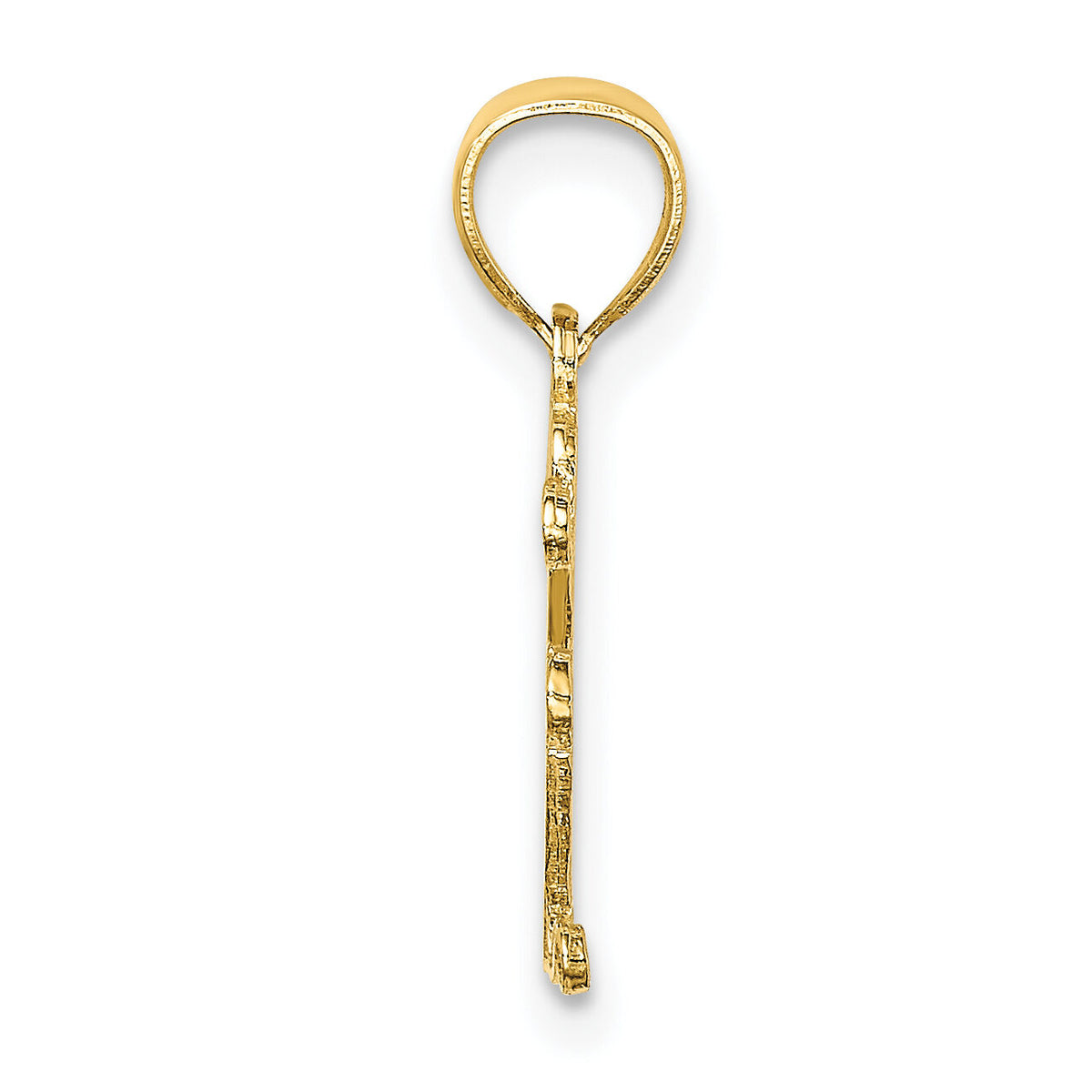 14k BEST MOM Charm-K2664