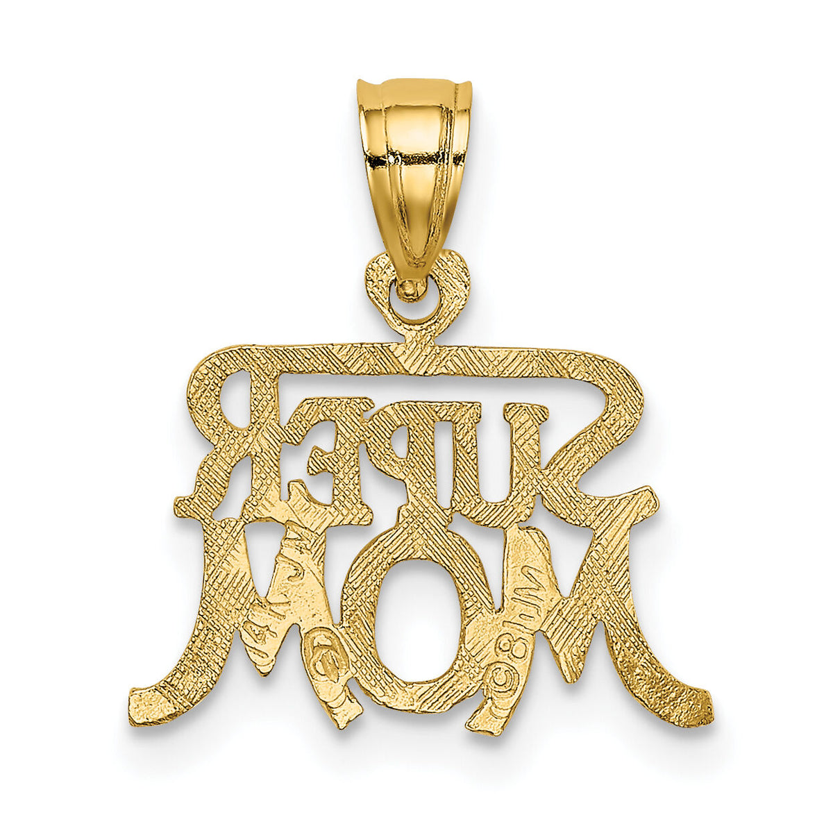 14k Super MOM Charm-K2667