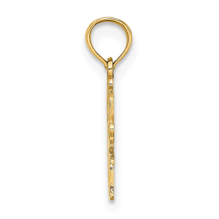 14K SWIM MOM w/Swimmer Charm-K2668