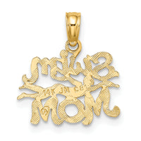 14K SWIM MOM w/Swimmer Charm-K2668