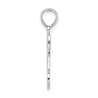 14K White Gold #1 DAD Pendant-K2685W