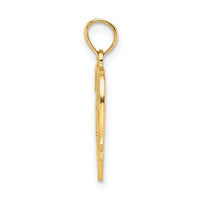 14k #1 WIFE Heart Charm-K2687