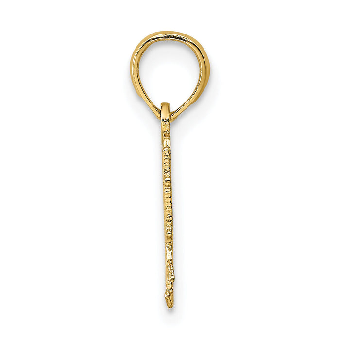 14k PERFECT WIFE Charm-K2688