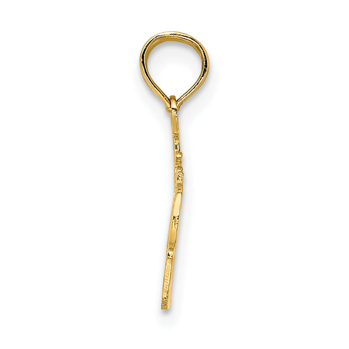 14k #1 DAUGHTER-IN-LAW Charm-K2689