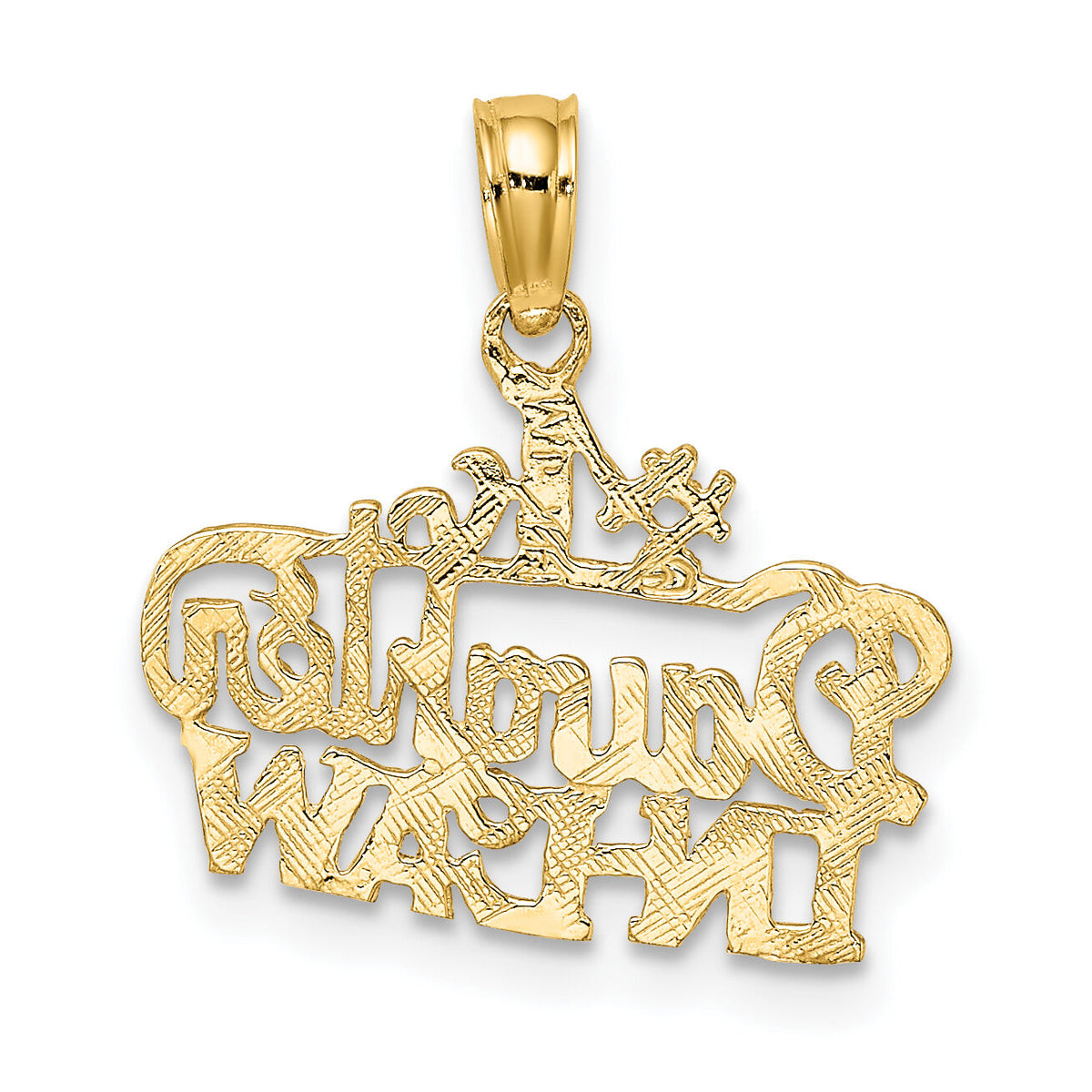 14k #1 DAUGHTER-IN-LAW Charm-K2689