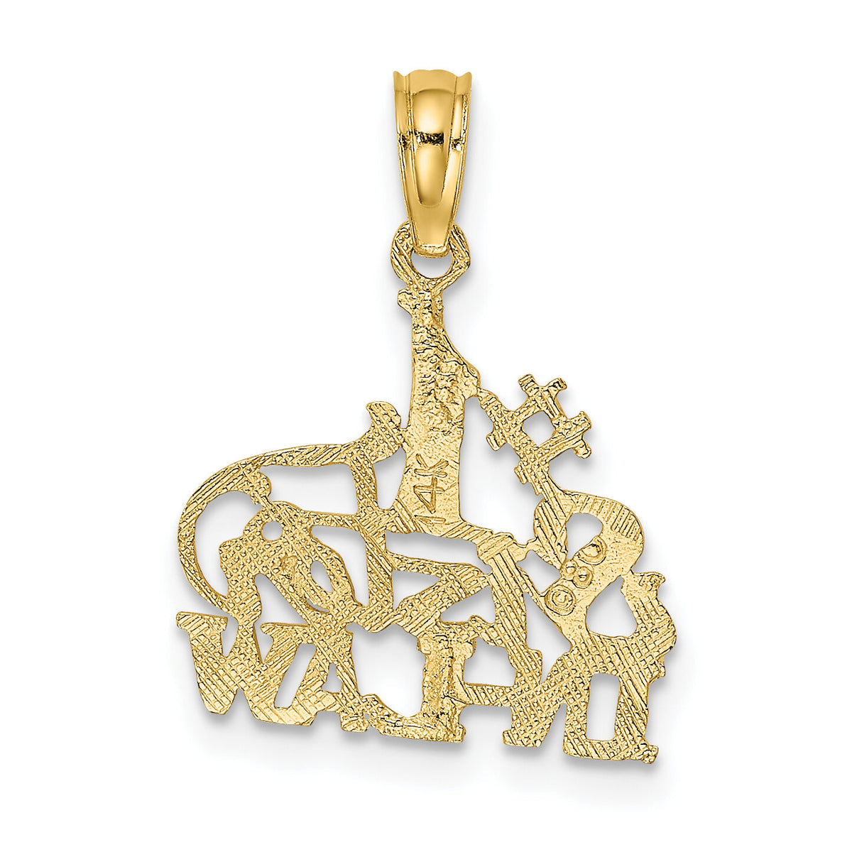 14k #1 SISTER-IN-LAW Charm-K2695