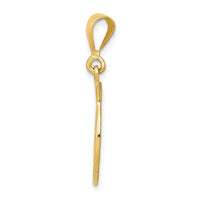 14k Good Luck Clover Pendant-K2739