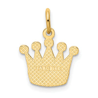 14k Kings Crown Charm-K2751