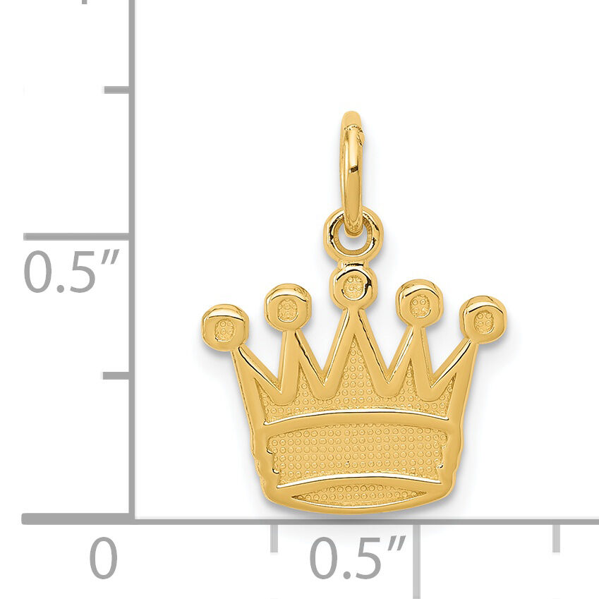 14k Kings Crown Charm-K2751