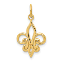 14k Fleur De Lis Charm-K2756