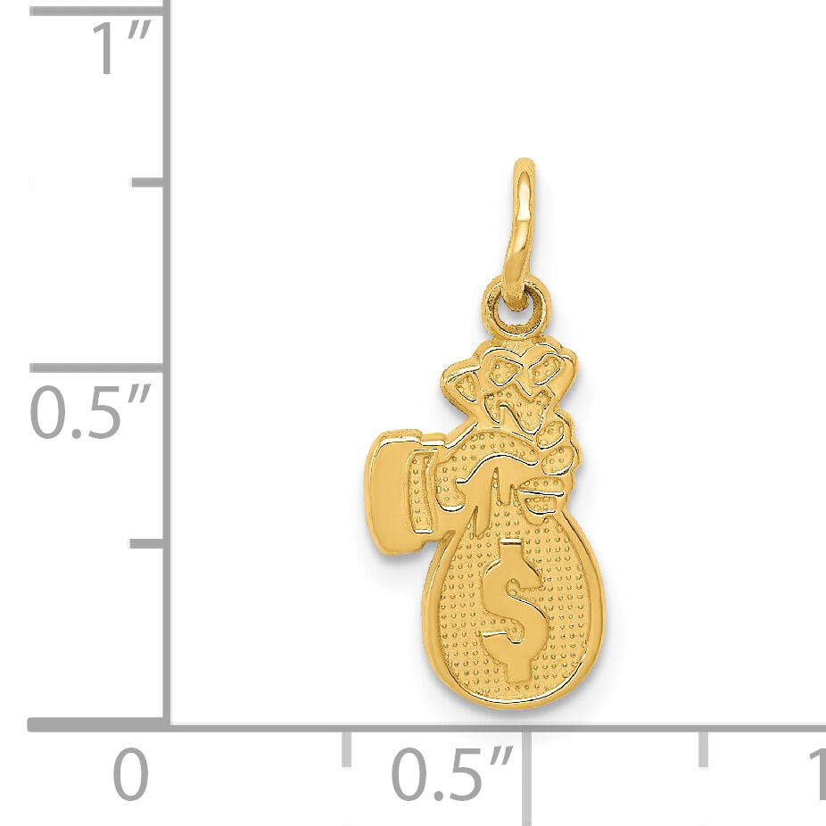 14k Money Bag Charm-K2770