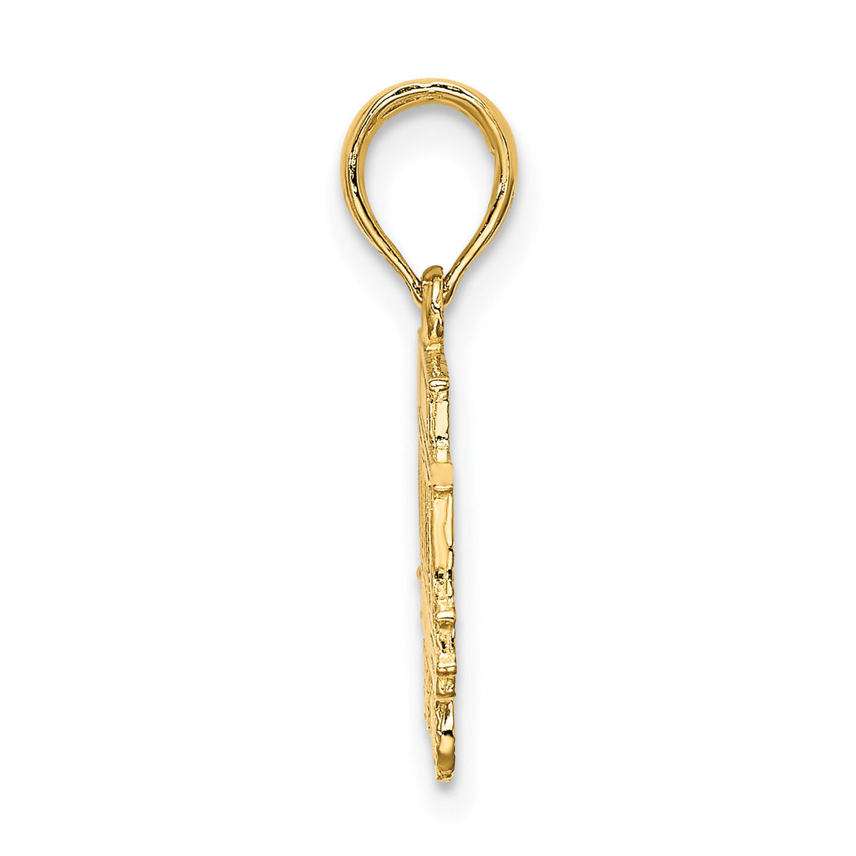 14k SAN FRANCISCO Cable Car Charm-K2788