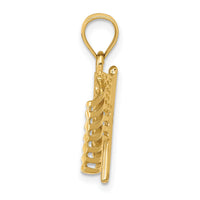 14K American Flag Pendant-K2805