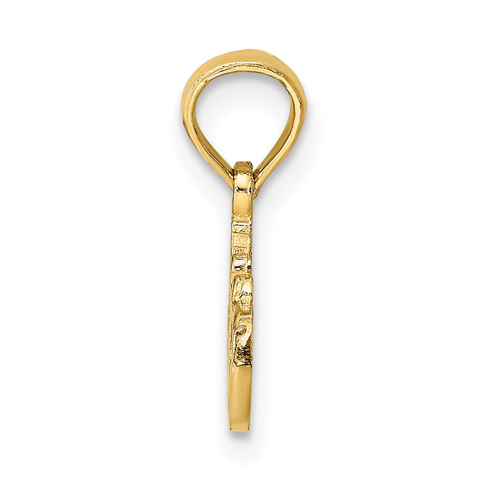 14k #1 TEACHER Charm-K2806