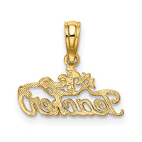 14k #1 TEACHER Charm-K2806