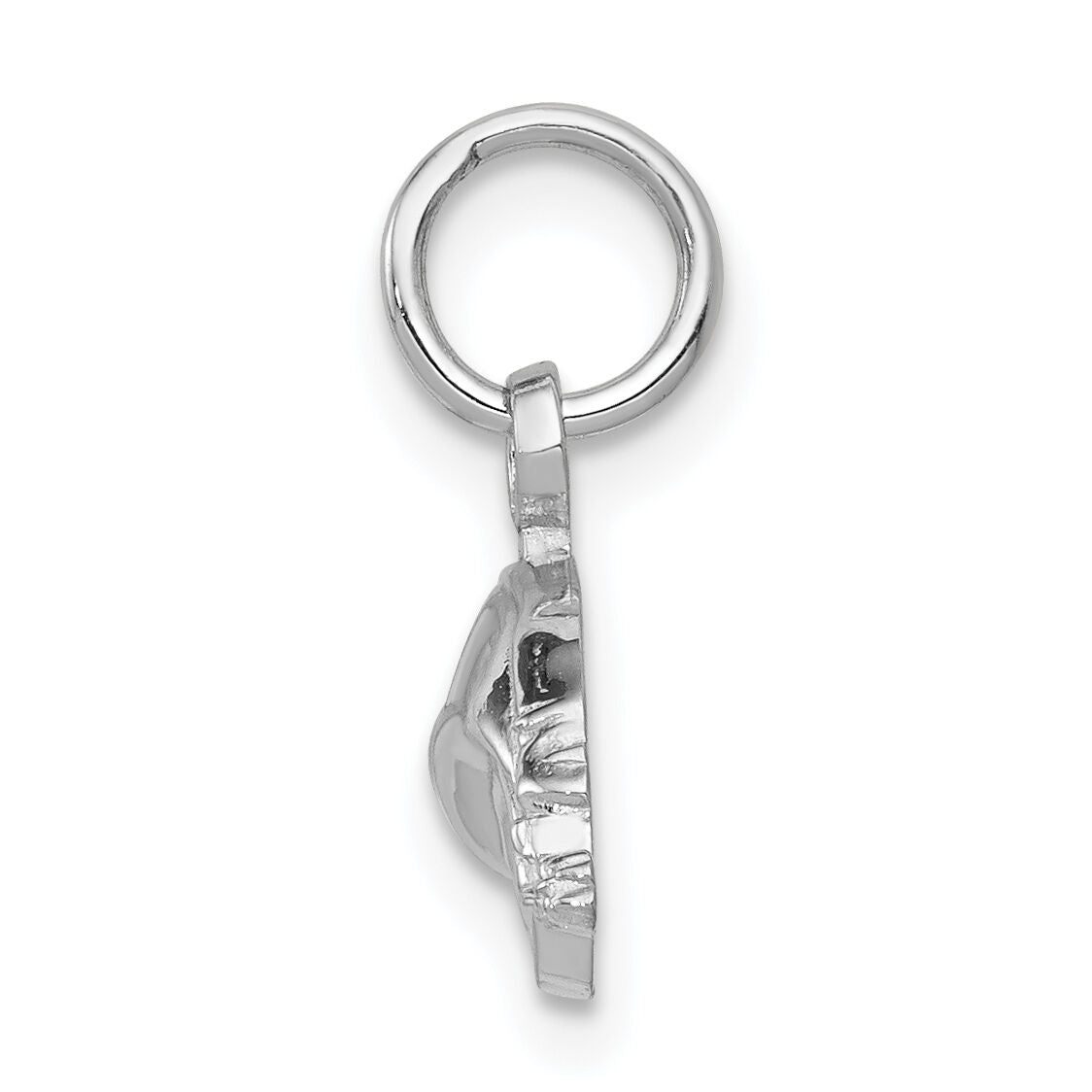 14k White Gold Car Charm-K2816