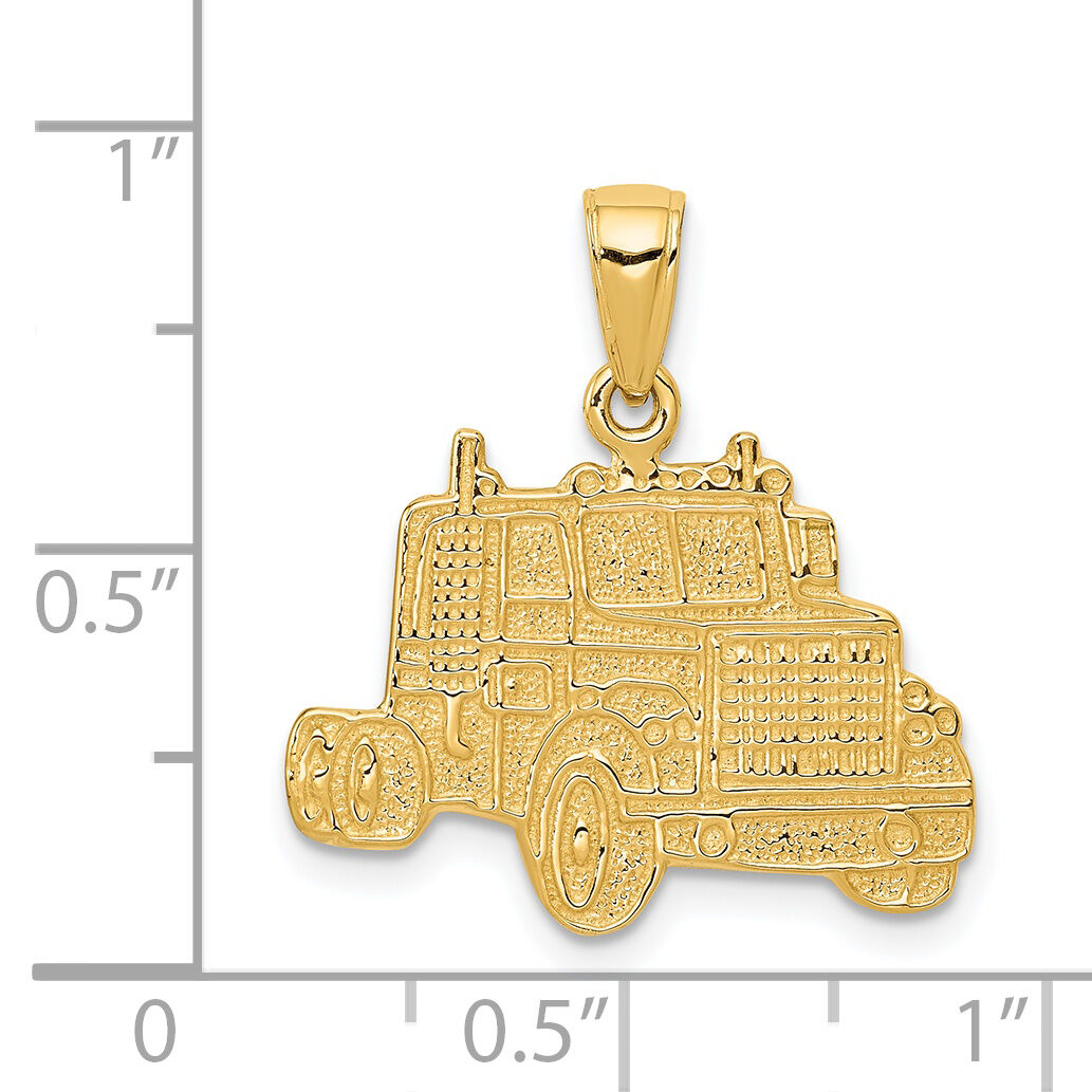 14k Truck Cab Pendant-K2821