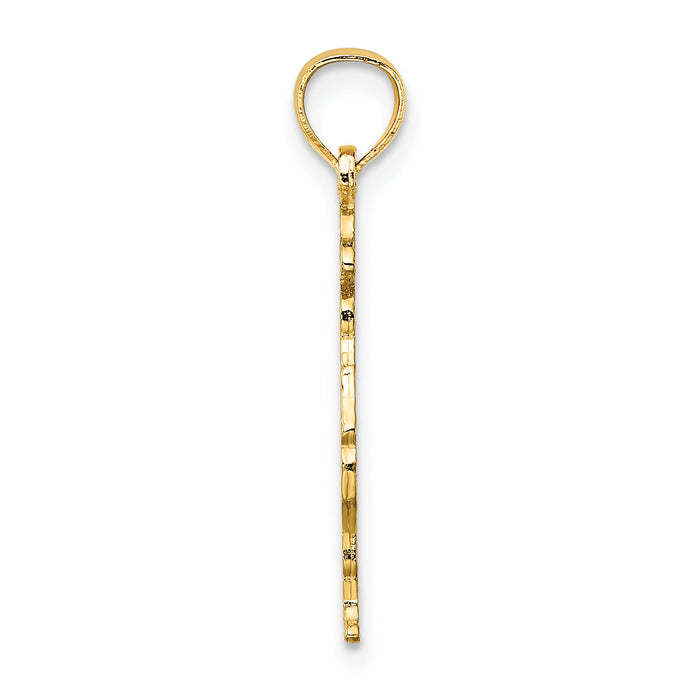 14k Fireman w/Hose Charm-K2832