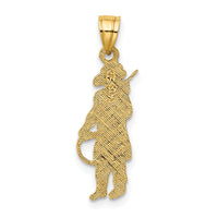 14k Fireman w/Hose Charm-K2832