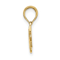 14k Fire Truck Charm-K2838