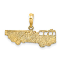 14k Fire Truck Charm-K2838