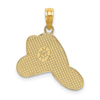 14k Fire Dept Helmet Charm-K2839