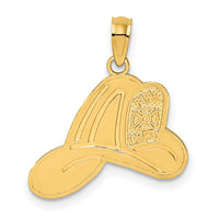 14k Fire Dept Helmet Charm-K2839