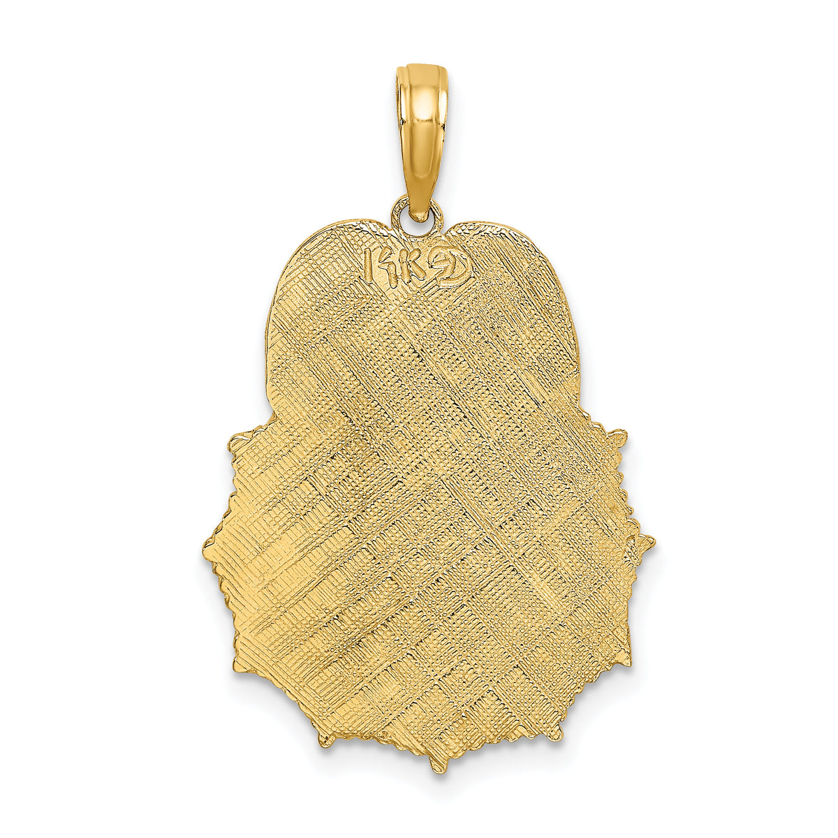 14k FIREFIGHTER FIRE DEPT. Badge Charm-K2843