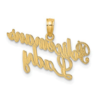 14k POLICEMAN'S LADY Charm-K2846