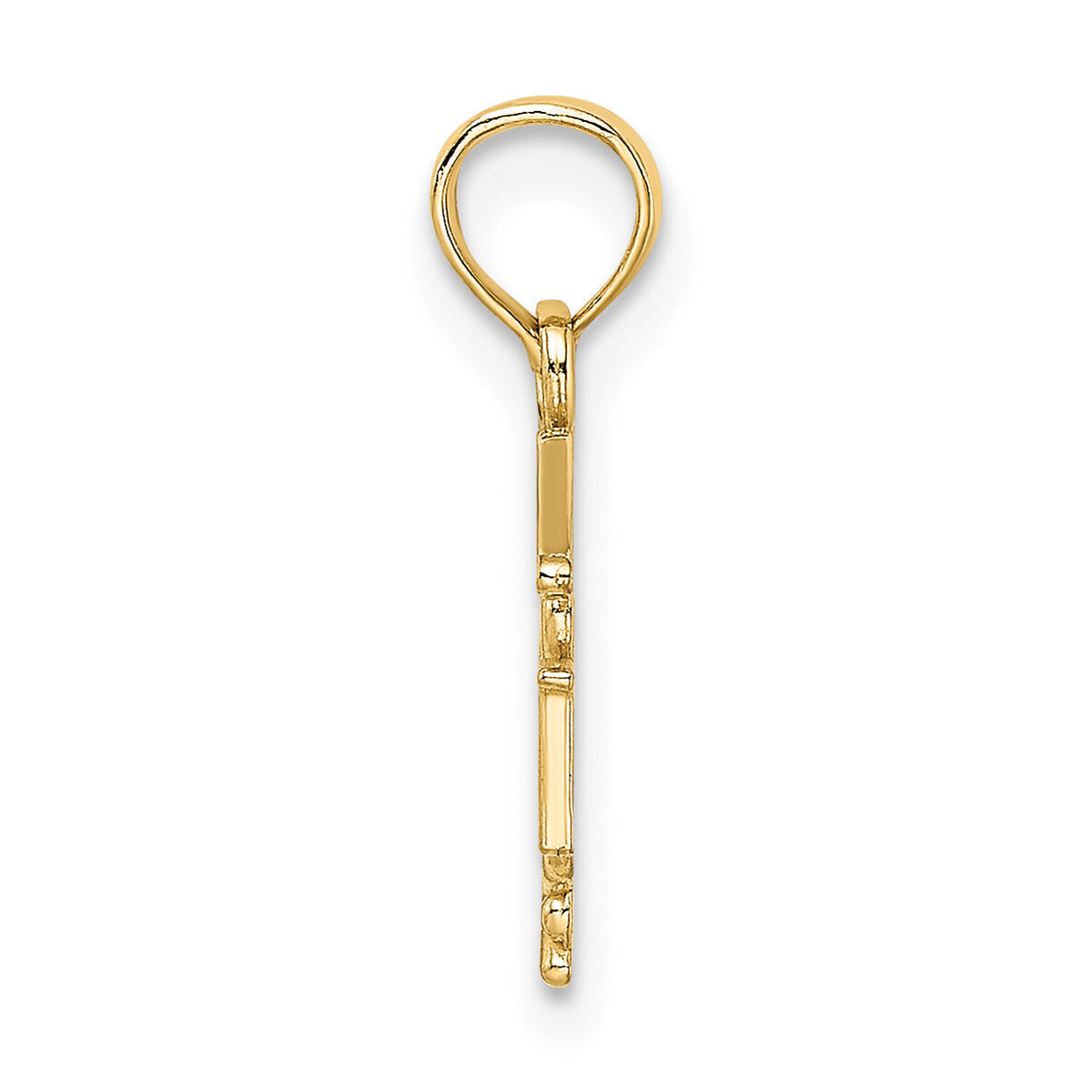 14K RN Caduceus Charm-K2853