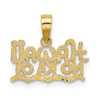 14k HAWAII NO KA OI Charm-K2860