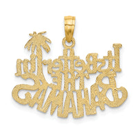 14K ITS BETTER IN THE BAHAMAS Charm-K2883