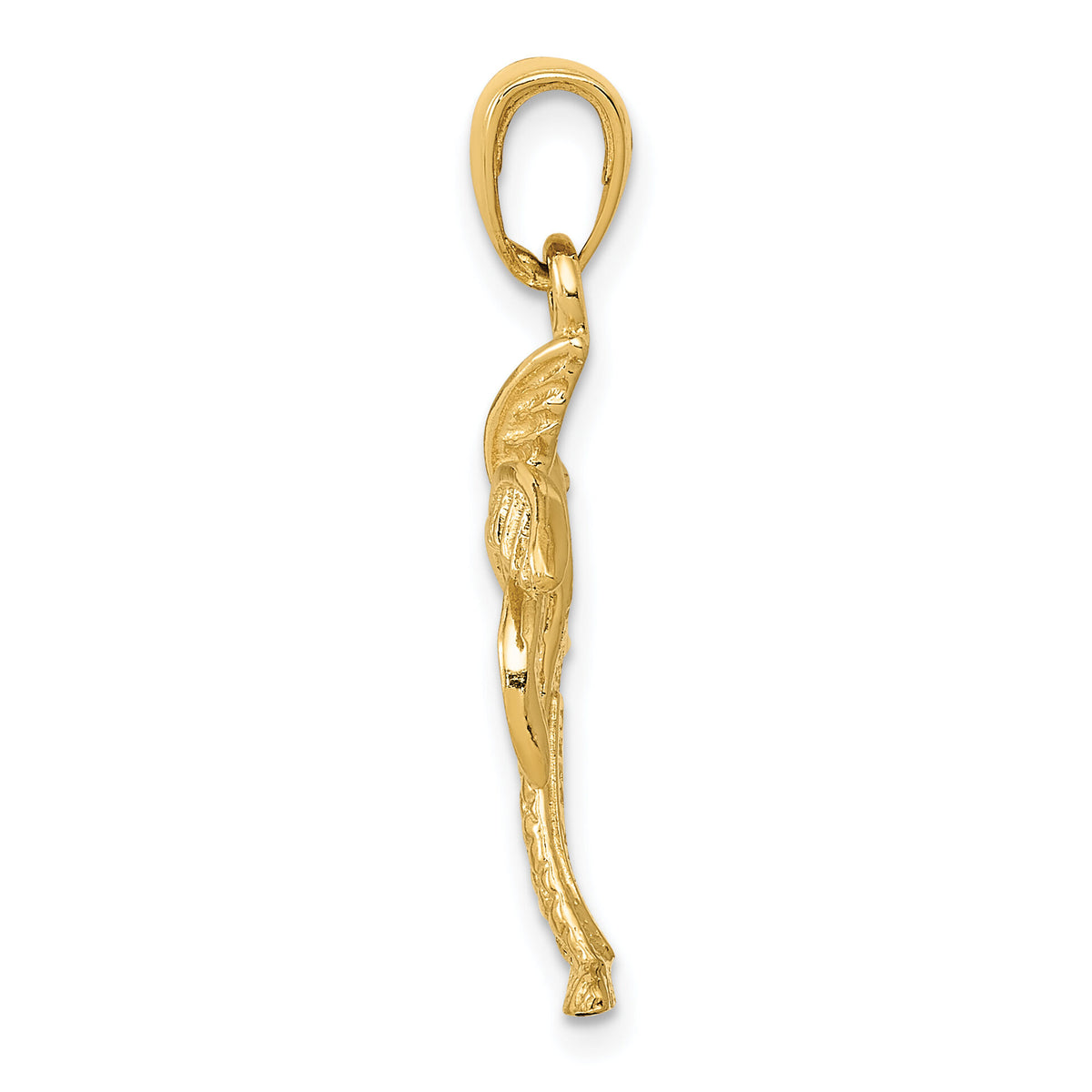 14k Palm Tree Pendant-K2894